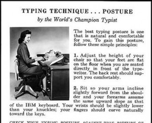 typing-technique-posture